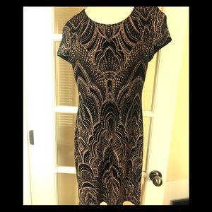 Black Midi cocktail dress